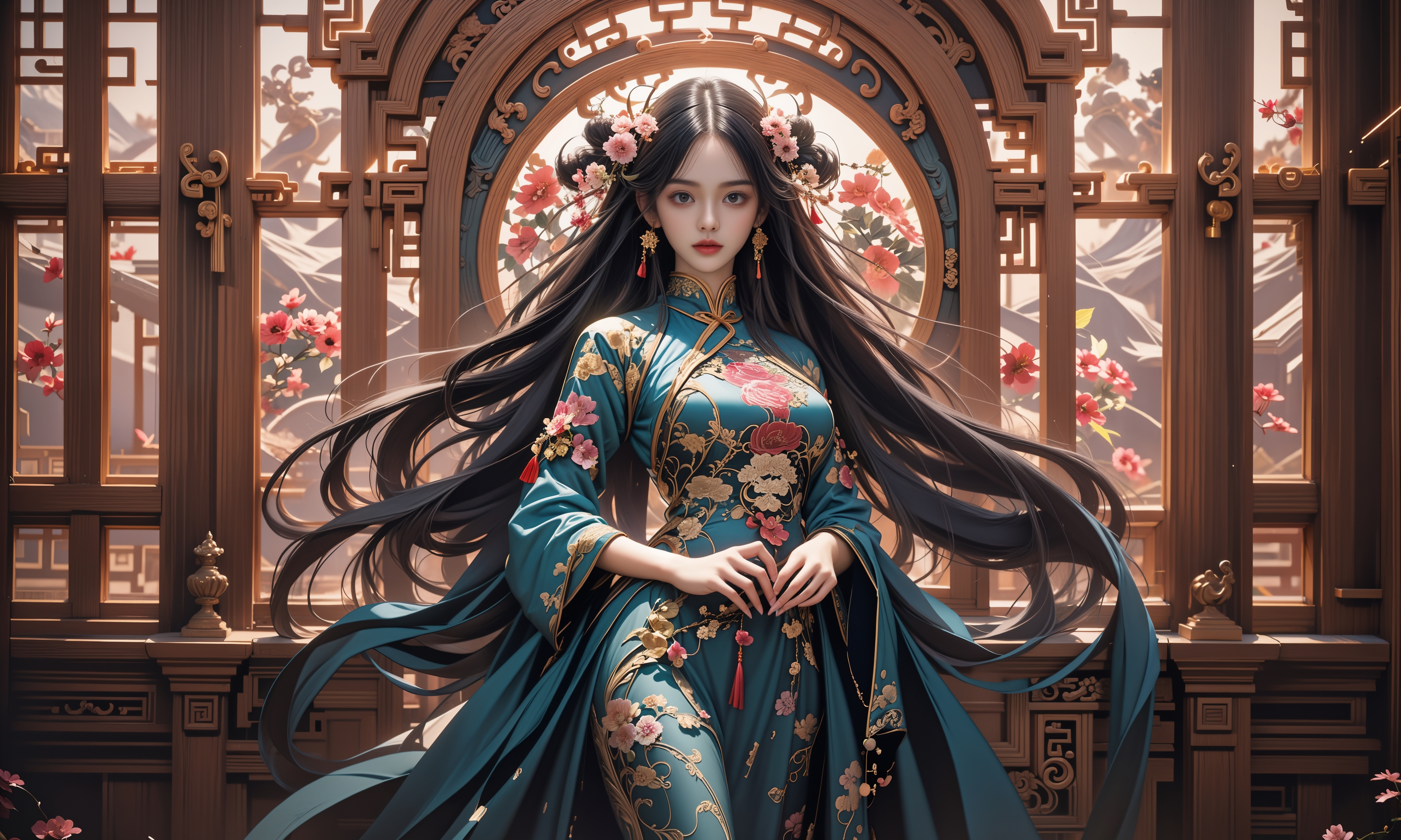 海外校友子女探访玉虚宫 感受武当文化